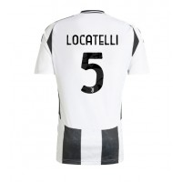 Juventus Manuel Locatelli #5 Fotballklær Hjemmedrakt 2024-25 Kortermet